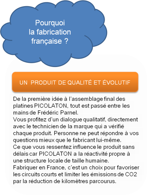 Pourquoi la fabrication française ?